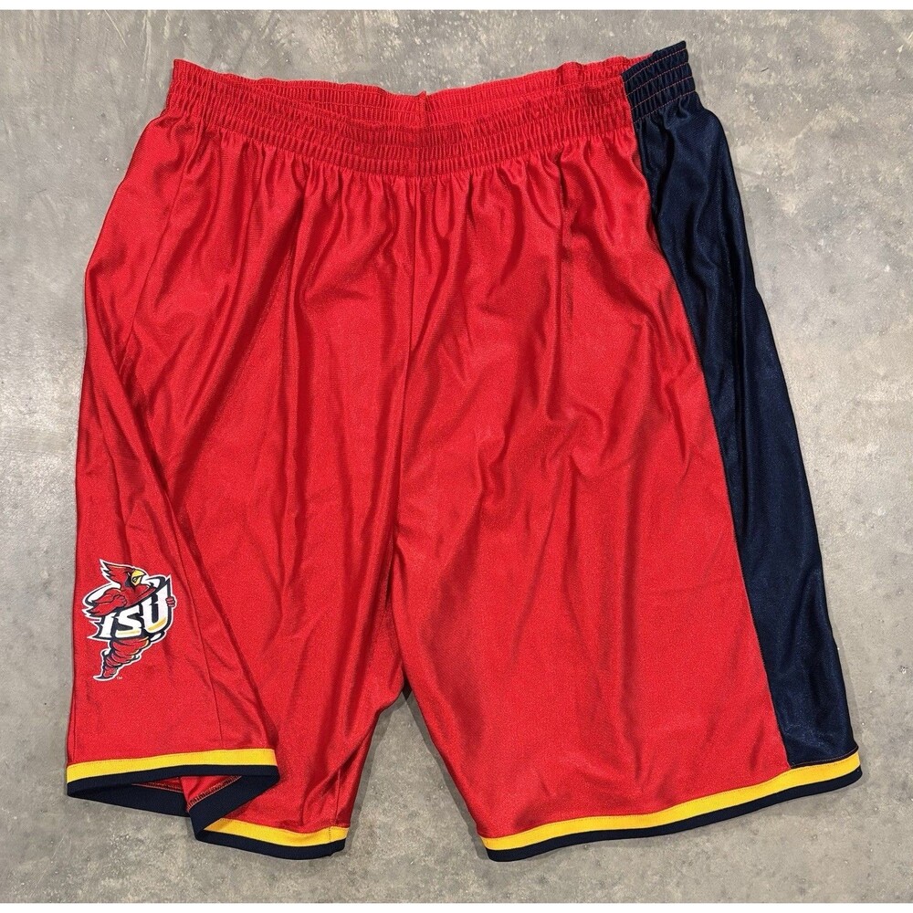Vintage Iowa State Cyclones Y2K Basketball Shorts Baggy Mens XL Cynado Made USA